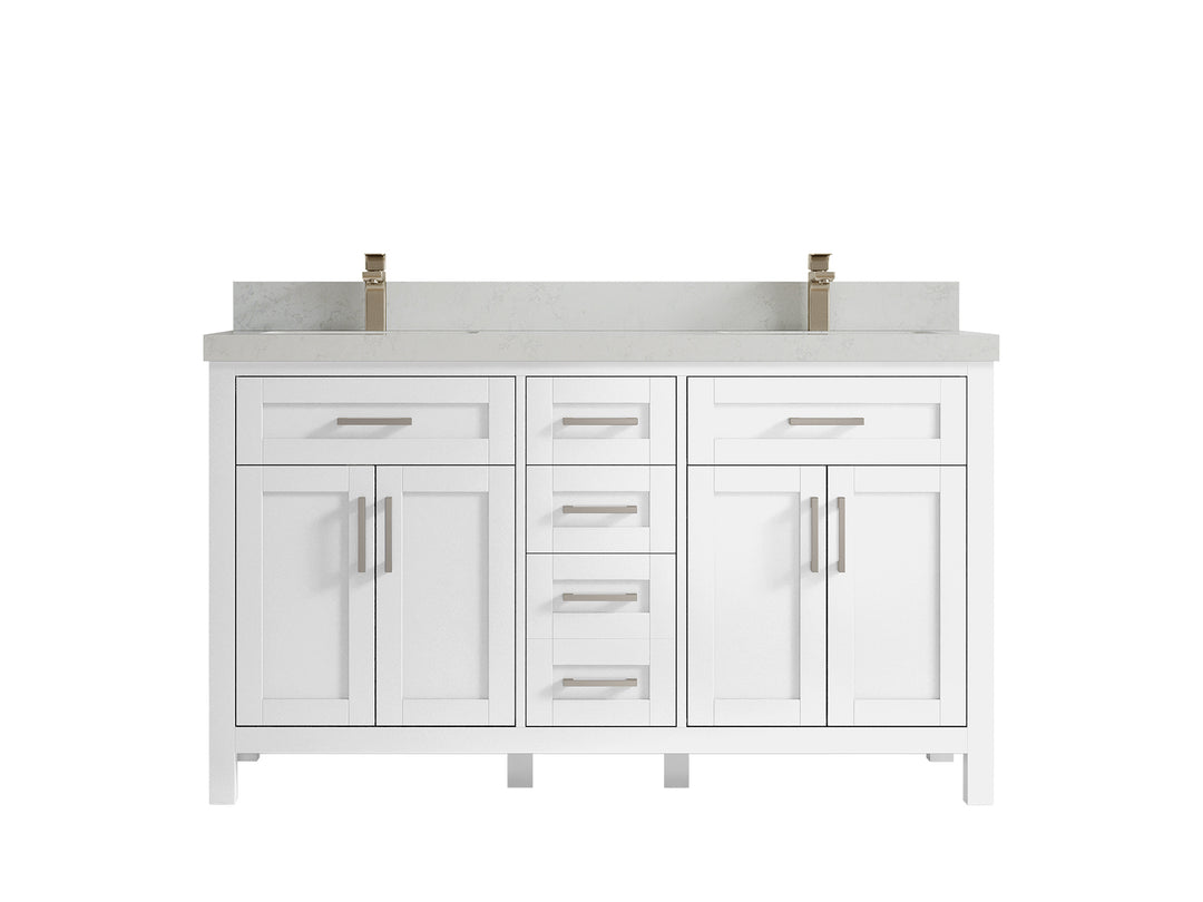 Cambridge 60 in. W x 22 in. D Double Sink Bathroom Vanity