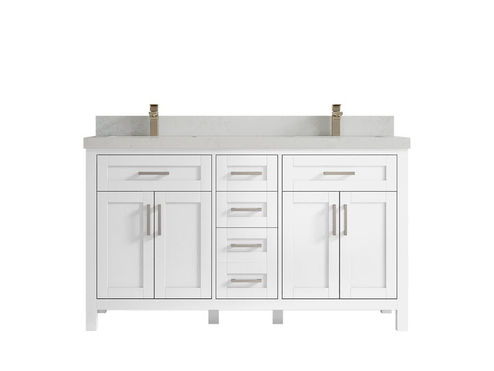 Cambridge 60 in. W x 22 in. D Double Sink Bathroom Vanity - photo 31