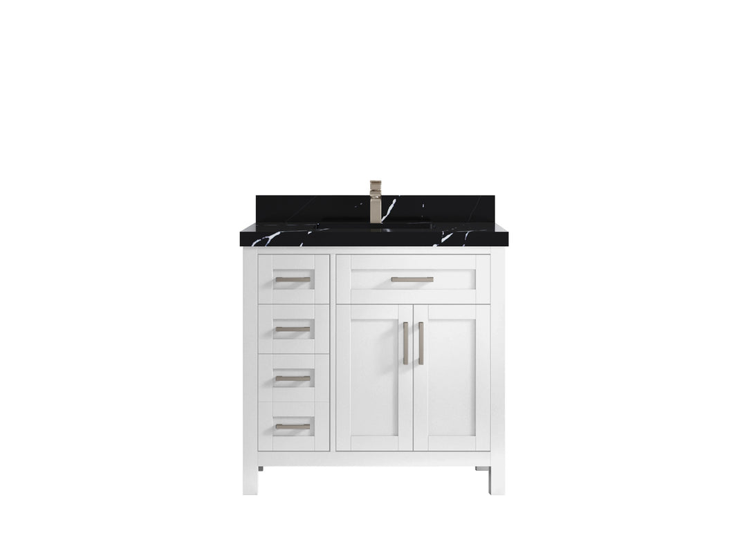 Cambridge 36 in. W x 22 in. D Single Center Sink Bathroom vanity
