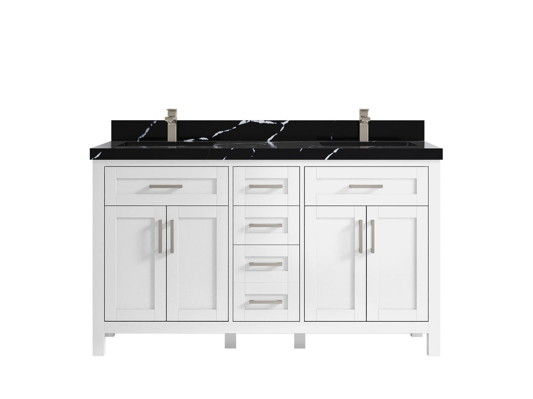 Cambridge 60 in. W x 22 in. D Double Sink Bathroom Vanity