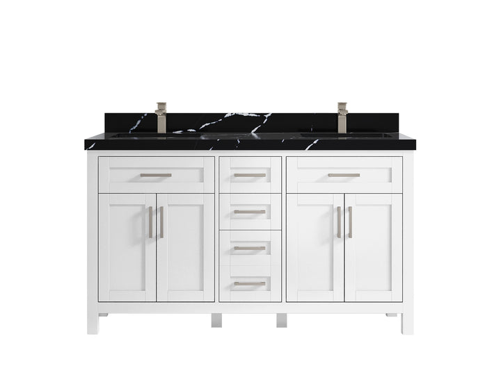 Cambridge 60 in. W x 22 in. D Double Sink Bathroom Vanity - photo 17