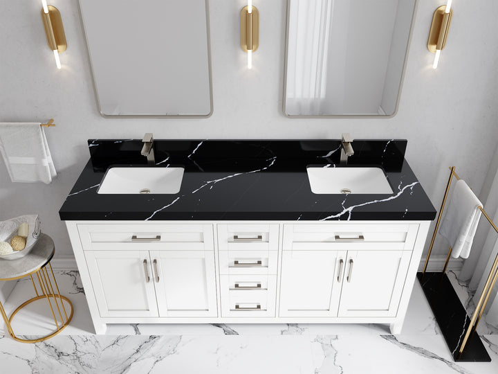 Cambridge 72 in. W x 22 in. D Double Sink Bathroom Vanity - photo 16