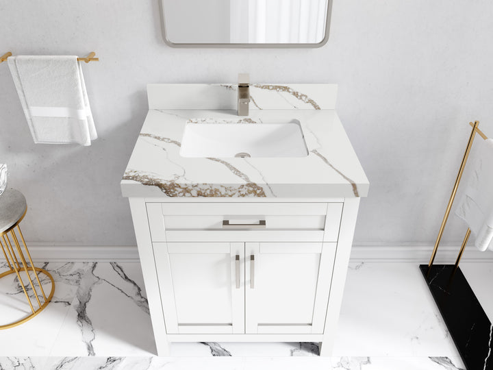 Cambridge 30 in. W x 22 in. D Single Sink Bathroom Vanity - photo 13
