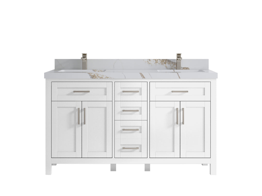 Cambridge 60 in. W x 22 in. D Double Sink Bathroom Vanity