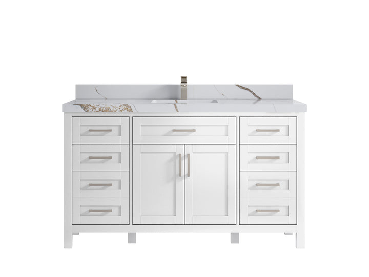 Cambridge 60 in. W x 22 in. D Single Sink Bathroom Vanity - photo 19