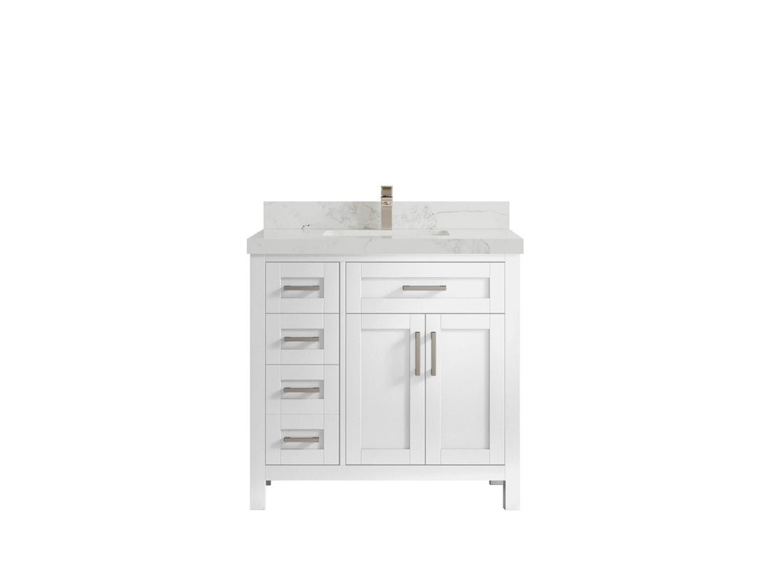Cambridge 36 in. W x 22 in. D Single Center Sink Bathroom vanity