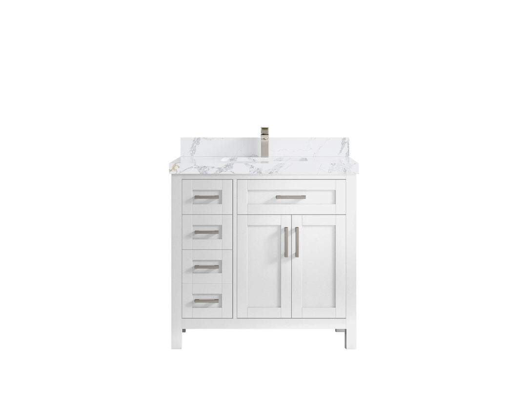 Cambridge 36 in. W x 22 in. D Single Center Sink Bathroom vanity