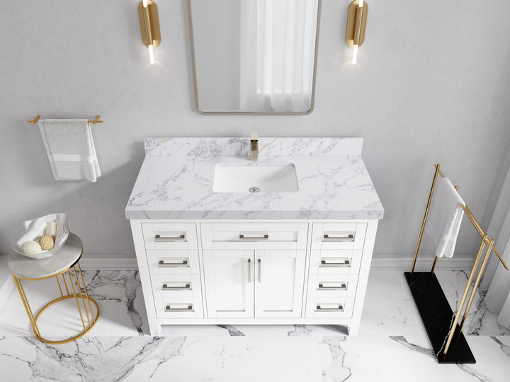 Cambridge 48 in. W x 22 in. D Single Sink Bathroom Vanity - photo 24