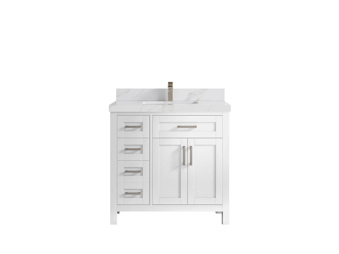 Cambridge 36 in. W x 22 in. D Single Center Sink Bathroom vanity