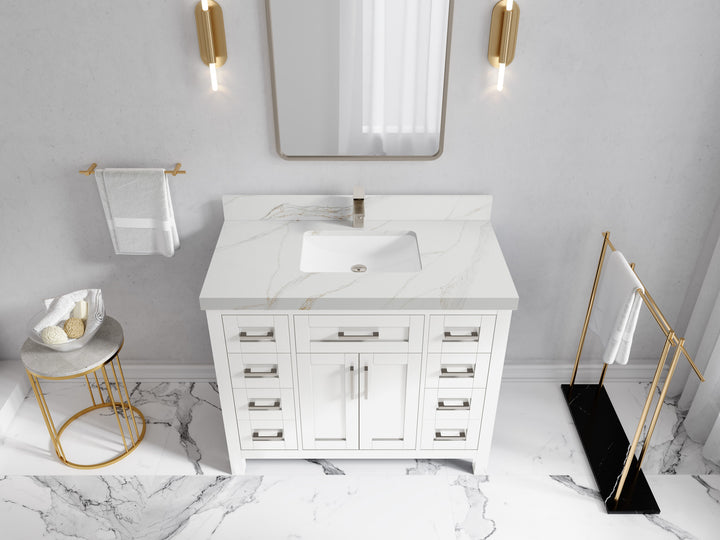 Cambridge 42 in. W x 22 in. D Single Sink Bathroom Vanity - photo 33
