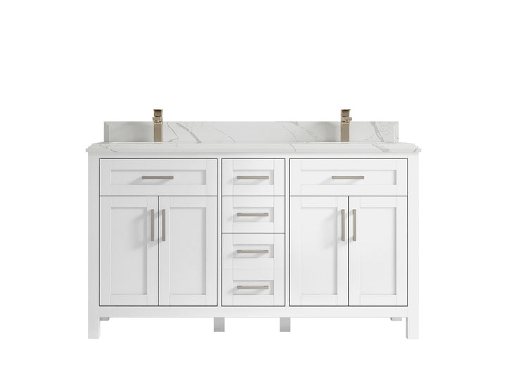 Cambridge 60 in. W x 22 in. D Double Sink Bathroom Vanity - photo 33