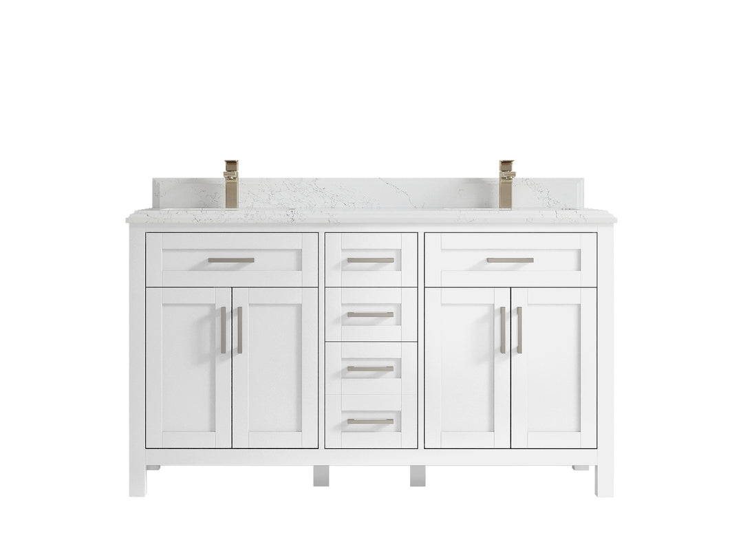 Cambridge 60 in. W x 22 in. D Double Sink Bathroom Vanity