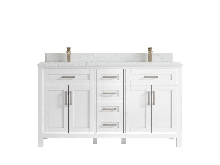 Cambridge 60 in. W x 22 in. D Double Sink Bathroom Vanity - photo 35