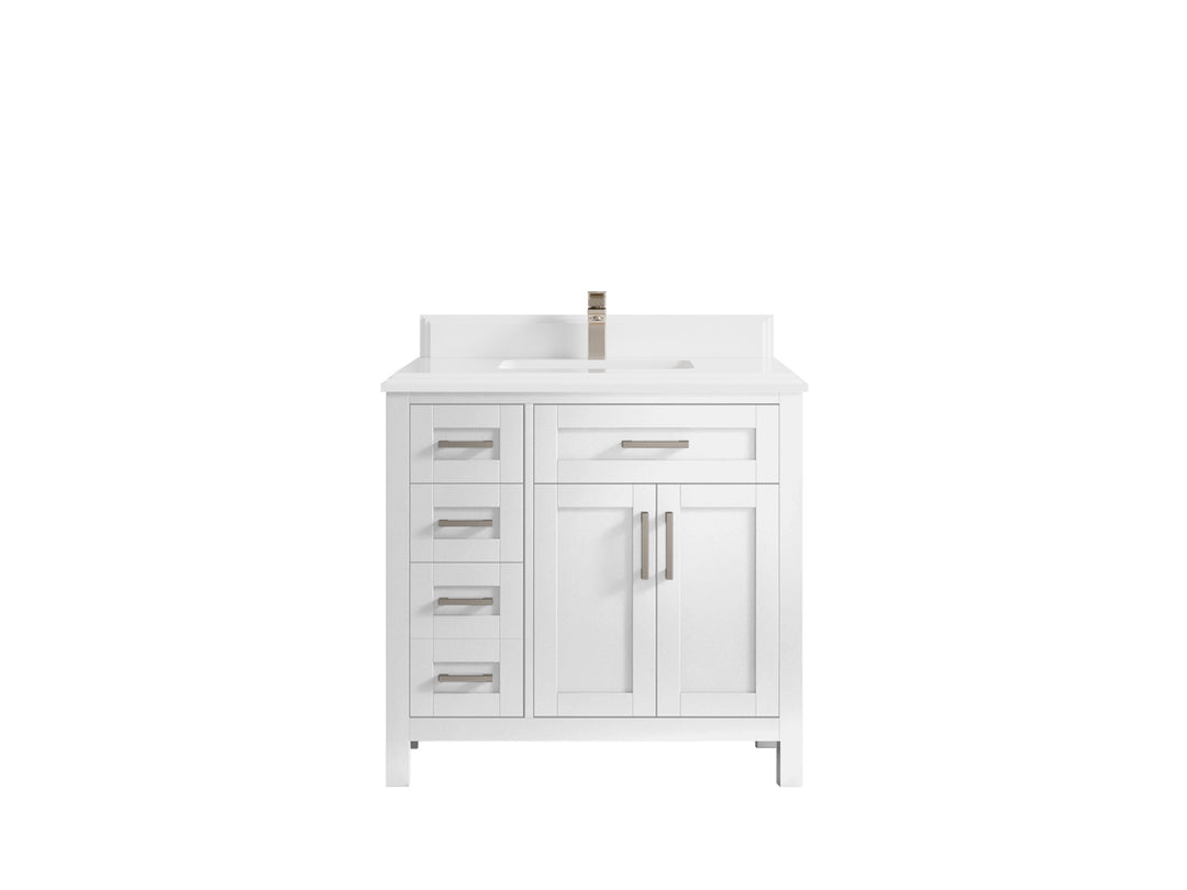 Cambridge 36 in. W x 22 in. D Single Center Sink Bathroom vanity