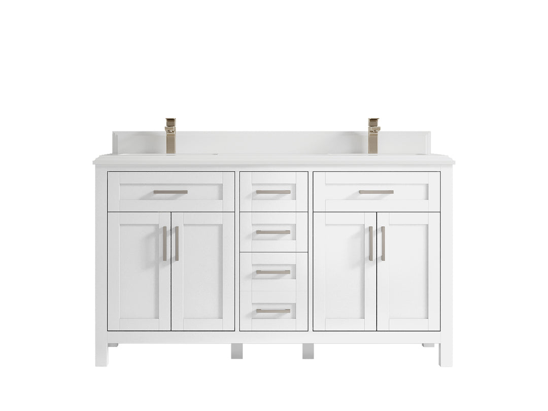 Cambridge 60 in. W x 22 in. D Double Sink Bathroom Vanity