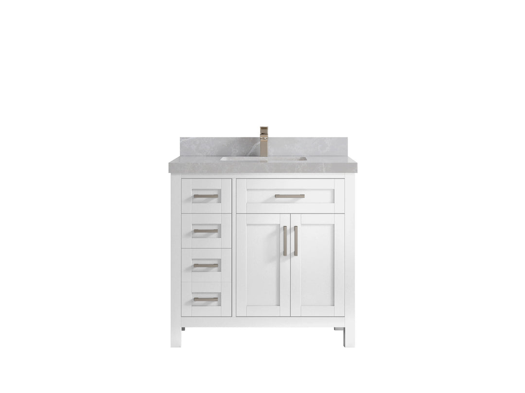 Cambridge 36 in. W x 22 in. D Single Center Sink Bathroom vanity