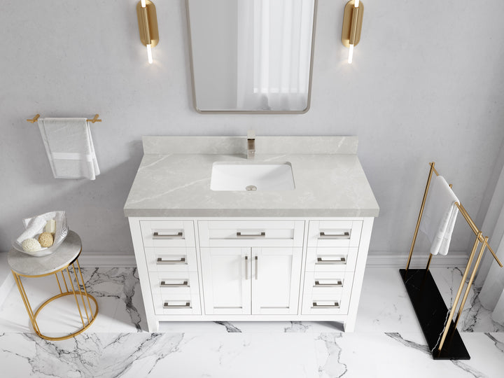 Cambridge 48 in. W x 22 in. D Single Sink Bathroom Vanity - photo 40