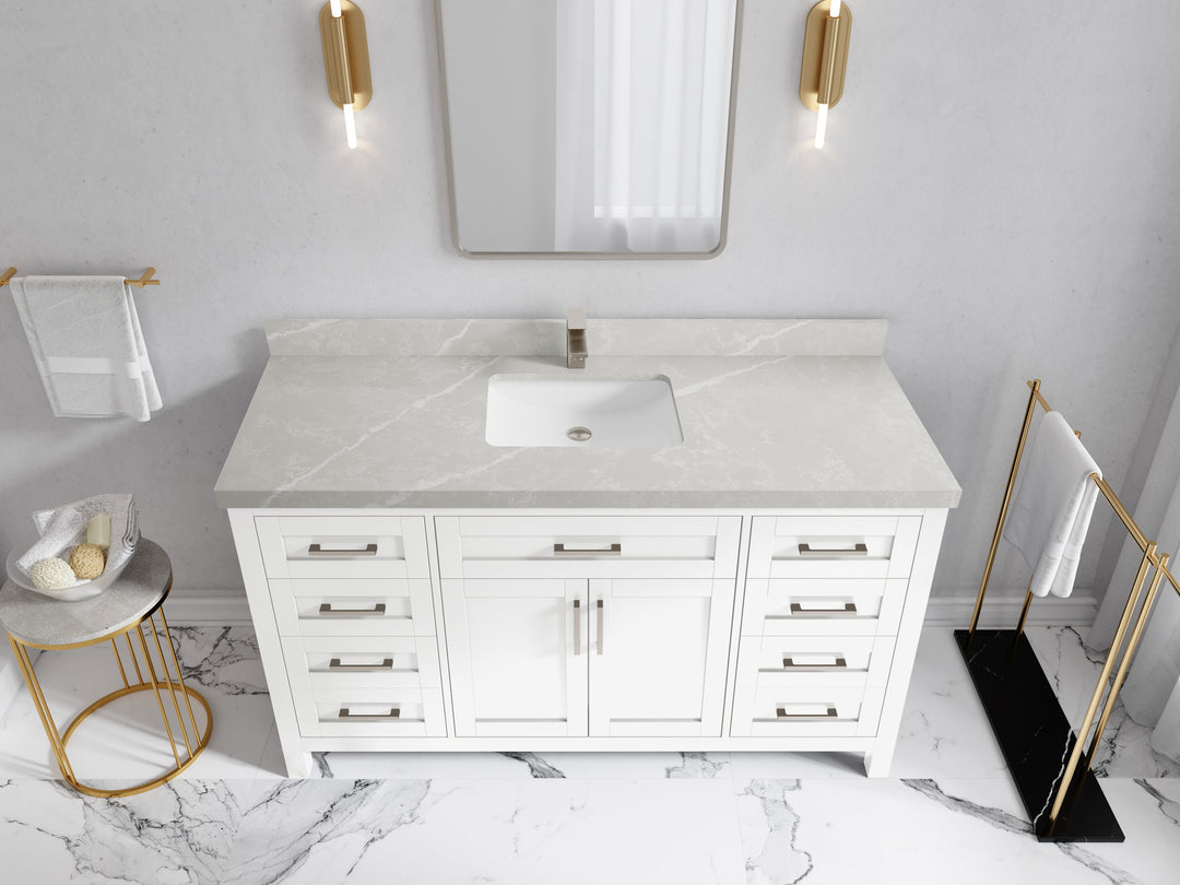 Cambridge 60 in. W x 22 in. D Single Sink Bathroom Vanity