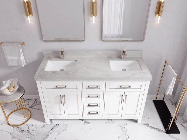 Cambridge 60 in. W x 22 in. D Double Sink Bathroom Vanity - photo 47