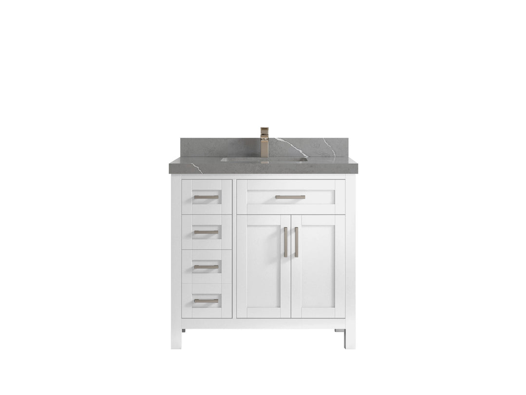 Cambridge 36 in. W x 22 in. D Single Center Sink Bathroom vanity