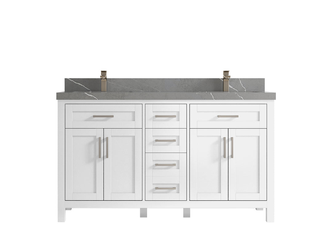 Cambridge 60 in. W x 22 in. D Double Sink Bathroom Vanity