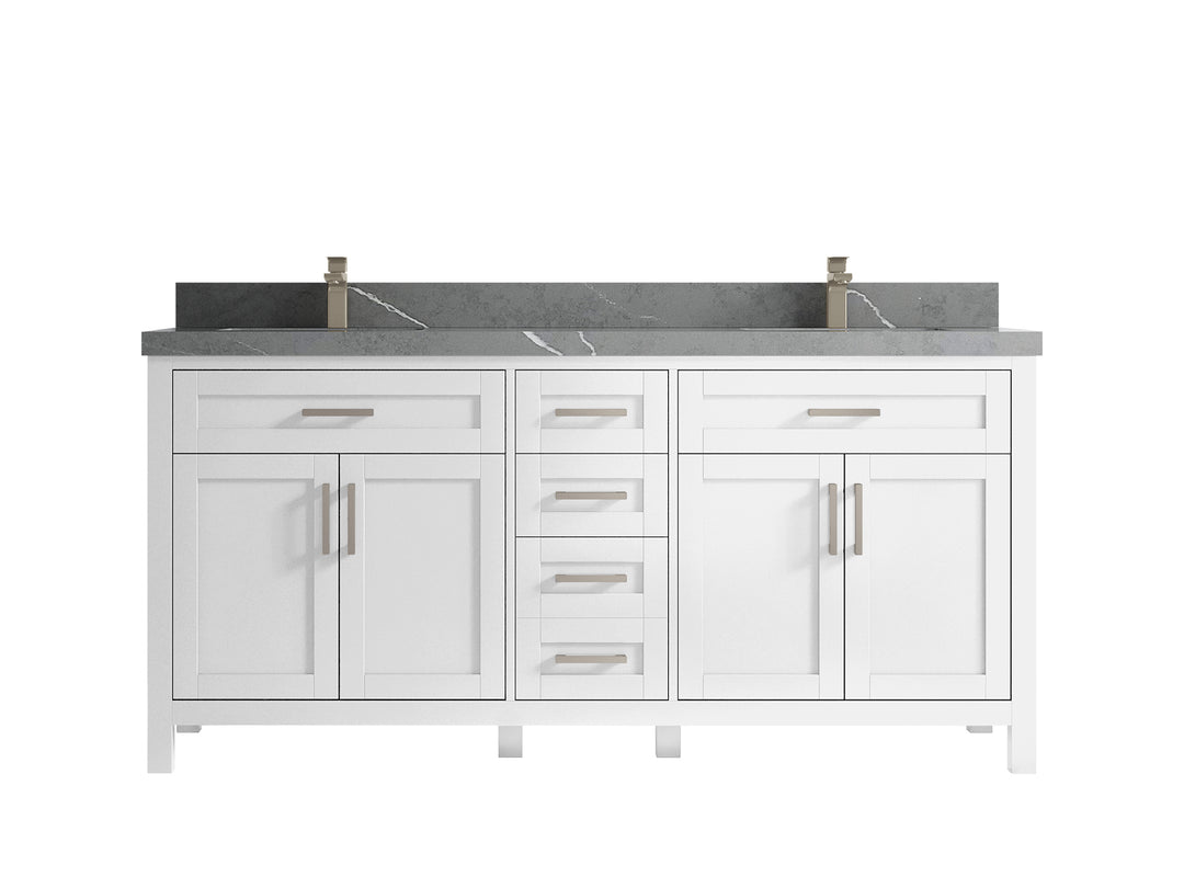 Cambridge 72 in. W x 22 in. D Double Sink Bathroom Vanity