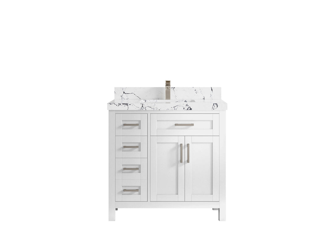 Cambridge 36 in. W x 22 in. D Single Center Sink Bathroom vanity