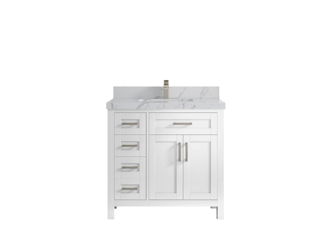 Cambridge 36 in. W x 22 in. D Single Center Sink Bathroom vanity