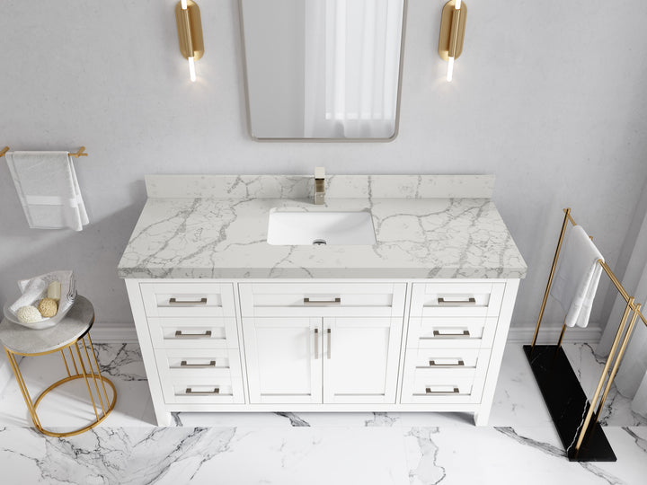 Cambridge 60 in. W x 22 in. D Single Sink Bathroom Vanity - photo 12