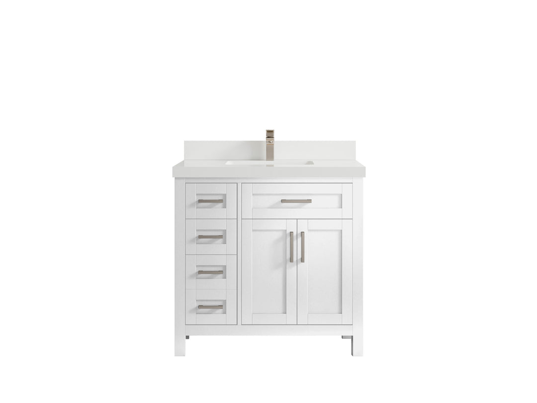 Cambridge 36 in. W x 22 in. D Single Center Sink Bathroom vanity