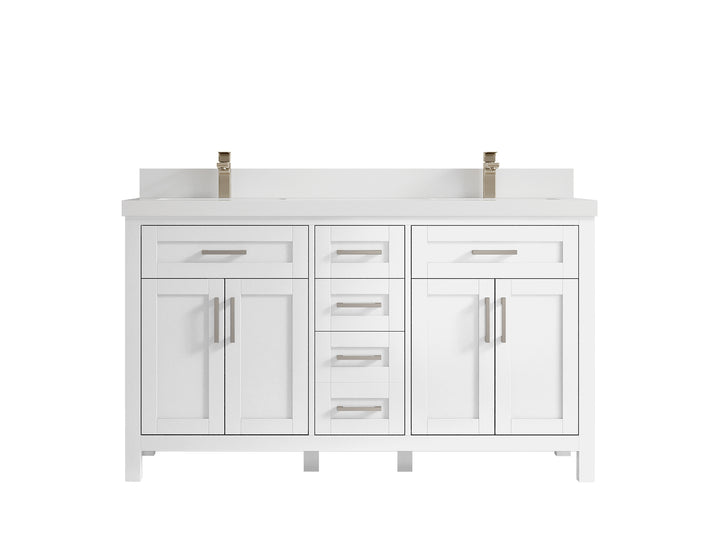 Cambridge 60 in. W x 22 in. D Double Sink Bathroom Vanity - photo 15