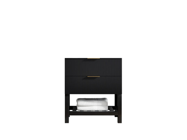 Catalina 30 in W x 22 in D Free Standing Reeded Single Sink Bathroom Vanity - photo 6