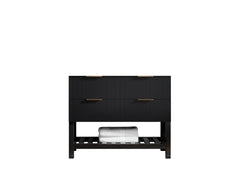 Catalina 42 in W x 22 in D Free Standing Reeded Single Sink Bathroom Vanity - photo 6