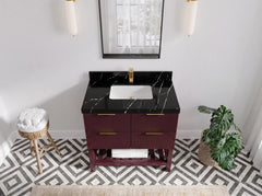 Catalina 36 in. W x 22 in. D Center Sink Bathroom Vanity - photo 8