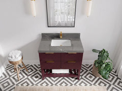 Catalina 36 in. W x 22 in. D Center Sink Bathroom Vanity - photo 20
