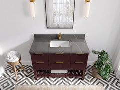 Catalina 48 in W x 22 in D Free Standing Reeded Single Sink Bathroom Vanity - photo 23