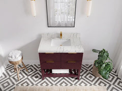 Catalina 36 in. W x 22 in. D Center Sink Bathroom Vanity - photo 24