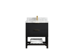 Catalina 30 in W x 22 in D Free Standing Reeded Single Sink Bathroom Vanity - photo 18
