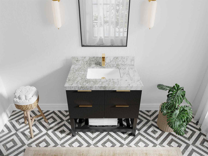 Catalina 36 in. W x 22 in. D Center Sink Bathroom Vanity - photo 18