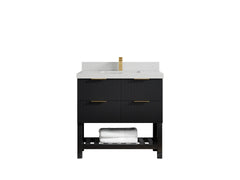 Catalina 36 in. W x 22 in. D Center Sink Bathroom Vanity - photo 18