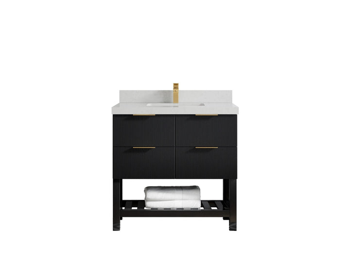Catalina 36 in. W x 22 in. D Center Sink Bathroom Vanity - photo 21