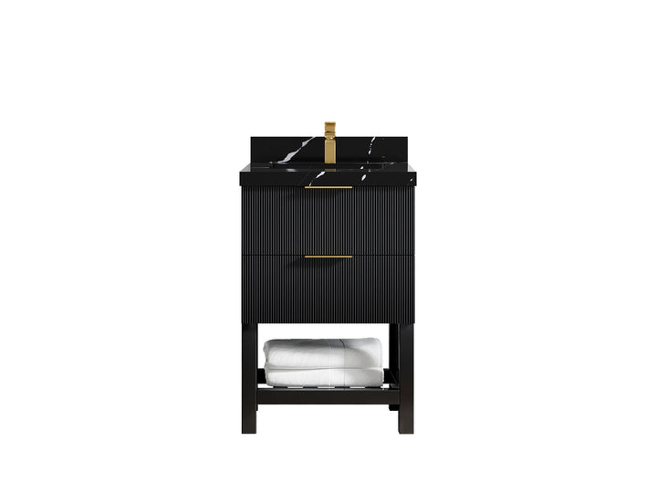 Catalina 24 in. W x 22 in. D Single Sink Bathroom Vanity - photo 8