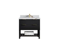 Catalina 36 in. W x 22 in. D Center Sink Bathroom Vanity - photo 14