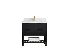 Catalina 36 in. W x 22 in. D Center Sink Bathroom Vanity - photo 15