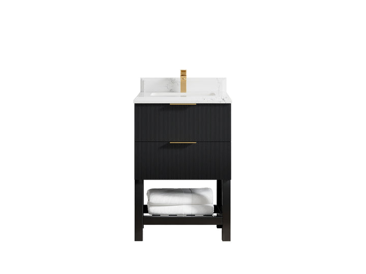 Catalina 24 in. W x 22 in. D Single Sink Bathroom Vanity - photo 46