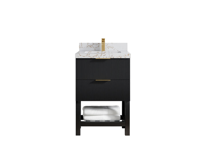 Catalina 24 in. W x 22 in. D Single Sink Bathroom Vanity - photo 38