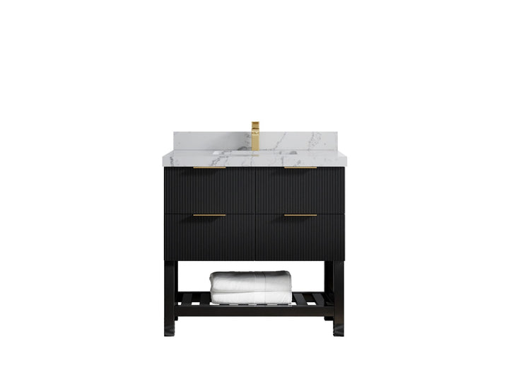 Catalina 36 in. W x 22 in. D Center Sink Bathroom Vanity - photo 35