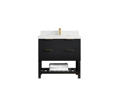Catalina 36 in. W x 22 in. D Center Sink Bathroom Vanity - photo 24