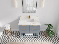 Catalina 36 in. W x 22 in. D Center Sink Bathroom Vanity - photo 20
