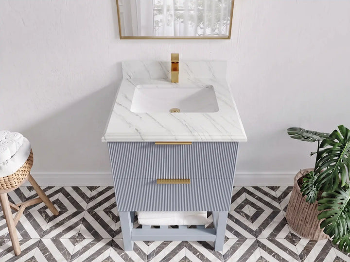 Catalina 24 in. W x 22 in. D Single Sink Bathroom Vanity - photo 16